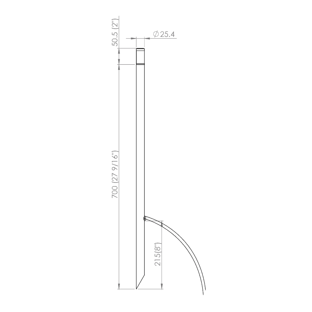 Modux One Wayfinder Pole Light