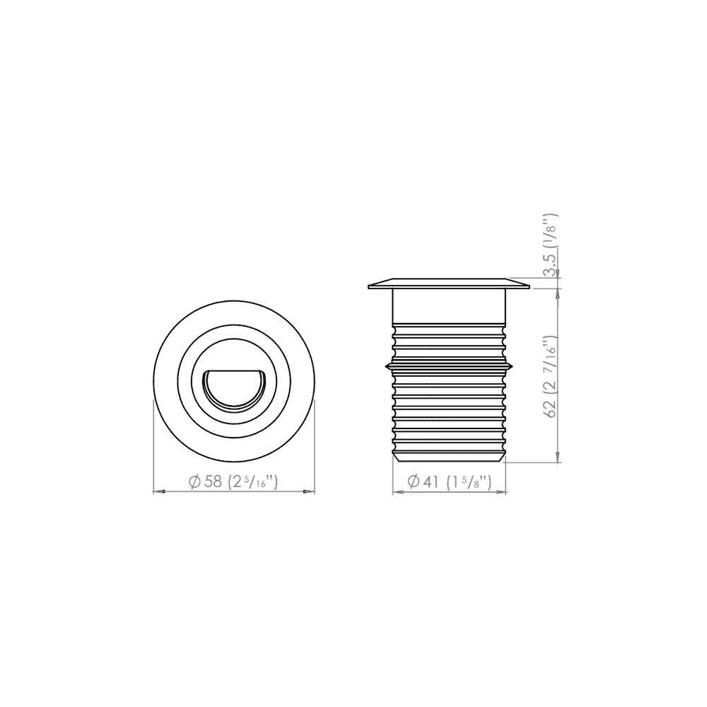 Modux Two Recessed Wall Washer