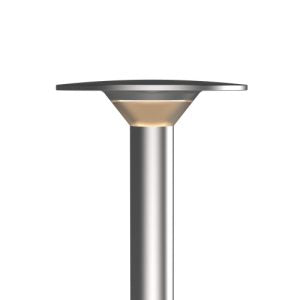 Modux One Extended Halo Pole Light — in situ