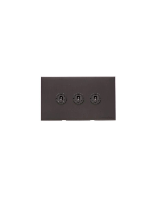 3 Gang Toggle Switch / Winchester — in situ