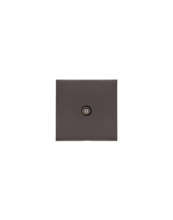 1 Gang Non-Isolated TV Coaxial Socket / Winchester — in situ