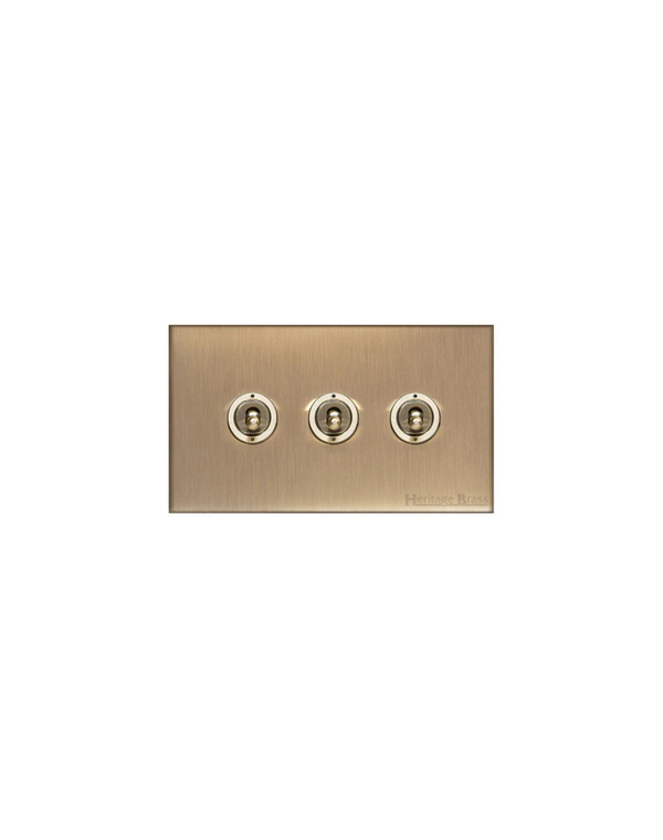 3 Gang Toggle Switch / Winchester