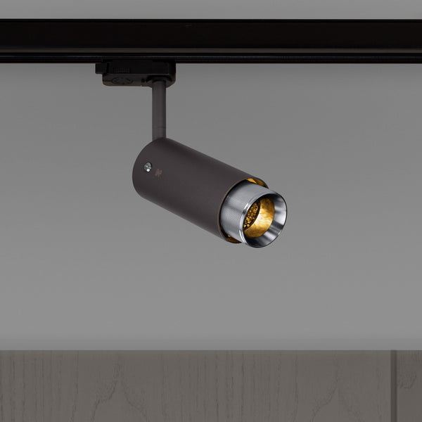 Exhaust Track / Graphite — in situ