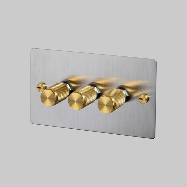 3G Dimmer / 120W / Steel — in situ