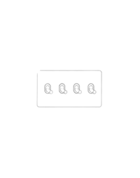 4 Gang Stockholm Toggle / Winchester