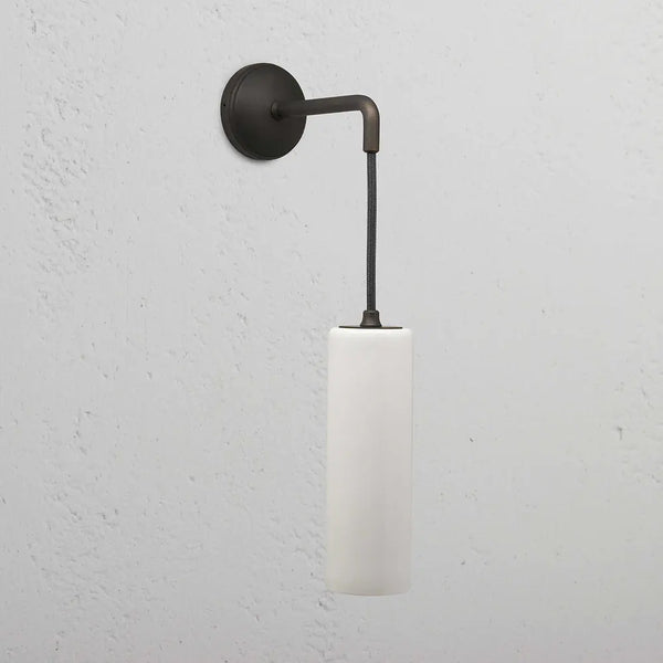 Claremont Small Hanging Wall Light Fine Porcelain — in situ