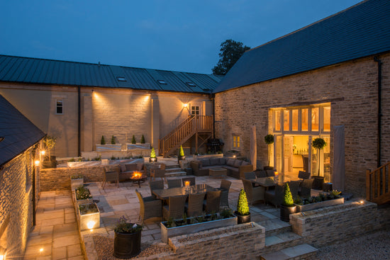 Exterior lighting project by Brightbox