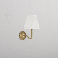 Malvern Small Wall Light Antique Brass