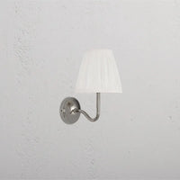 Malvern Small Wall Light Polished Nickel