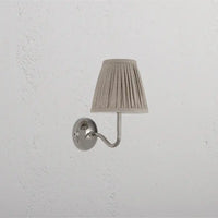 Malvern Small Wall Light Polished Nickel