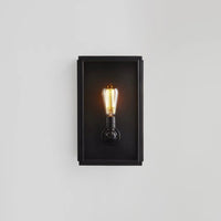 Original BTC Medium Box Wall Light 7642 (Externally Glazed)