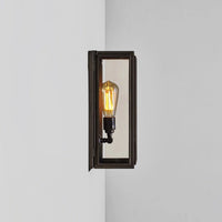 Original BTC Narrow Box Wall Light 7649 (Externally Glazed)