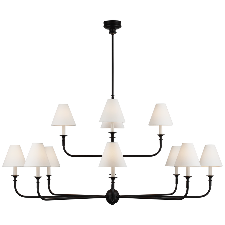 Piaf Large Two Light Linear Pendant