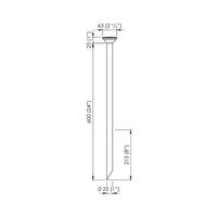 Modux One Halo Pole Light