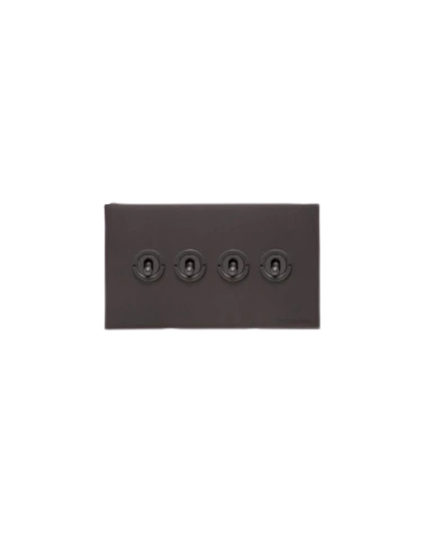 4 Gang Toggle Switch / Winchester — in situ
