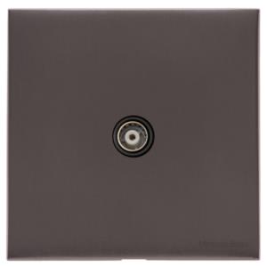 1 Gang Isolated TV Coaxial Socket / Winchester