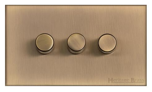 3 Gang TED Dimmer / Winchester