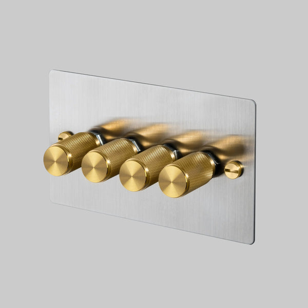 4G Dimmer / 120W / Steel — in situ