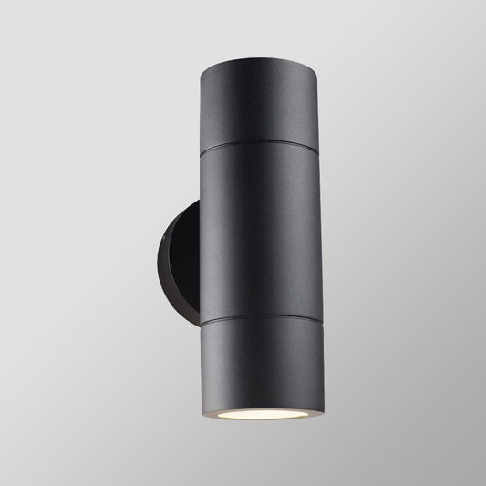 Compact up and down outdoor wall light