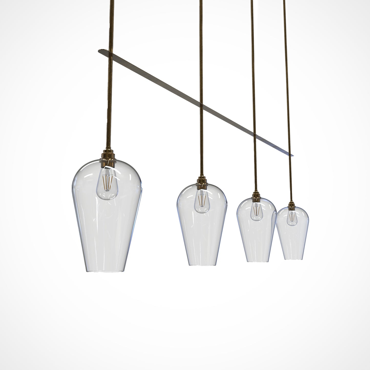 Quad Rod Pendant Light