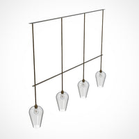 Quad Rod Pendant Light