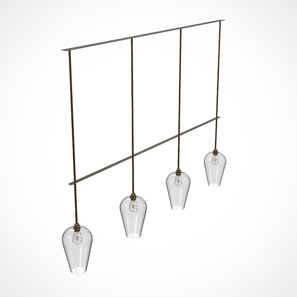 Quad Rod Pendant Light — in situ