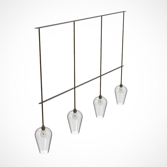 Quad Rod Pendant Light