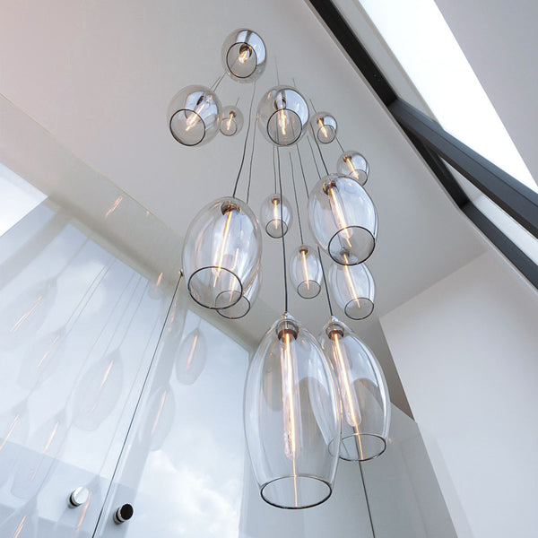 Victoria Pendant Light - XL — in situ
