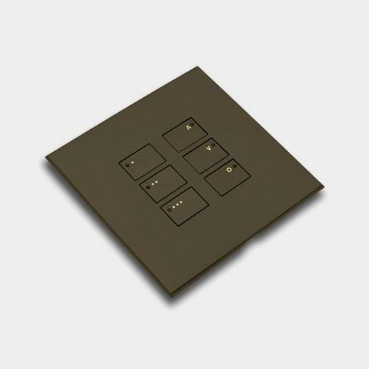 WK-EOS-6 - 6-Button wired keypad — in situ